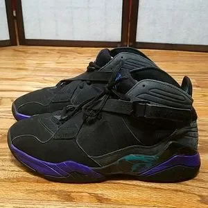 Nike | Shoes | Nike Air Jordan 8 Aqua Black Purple 467807009